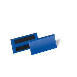 BUSTA IDENTIFICAZIONE MAGNETICA 50PZ. 100X38MM BLU DURABLE 80643