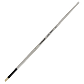 PENNELLO SETOLA NATURALE GRADUATE PIATTO LUNGO - MANICO LUNGO - N. 1 - DALER ROWNEY 85403