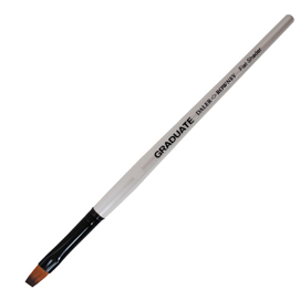 PENNELLO SINTETICO PIATTO CORTO GRADUATE - MANICO LUNGO - N. 16 - DALER ROWNEY 85434