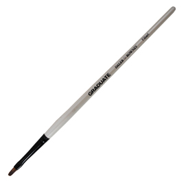 PENNELLO SINTETICO LINGUA DI GATTO GRADUATE - MANICO LUNGO - N. 6 - DALER ROWNEY 85440