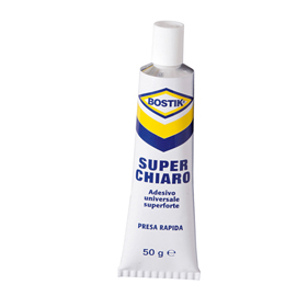 ADESIVO BOSTIK  SUPERCHIARO - UNIVERSALE - 50 GR - TRASPARENTE - BOSTIK 50995