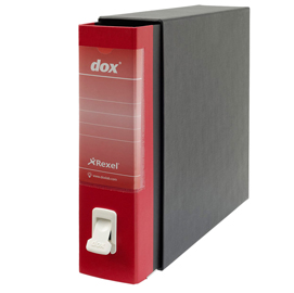 REGISTRATORE DOX 1 ROSSO FORMATO COMMERCIALE ACCO 51237