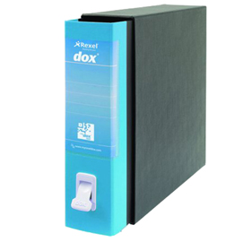 REGISTRATORE DOX 2 AZZURRO CAPRI FORMATO PROTOCOLLO ACCO 74600