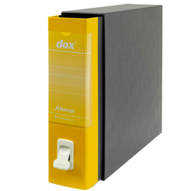 REGISTRATORE DOX 2 GIALLO FORMATO PROTOCOLLO ACCO 51241