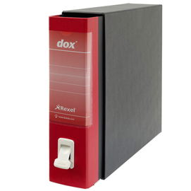 REGISTRATORE DOX 2 ROSSO FORMATO PROTOCOLLO ACCO 51243