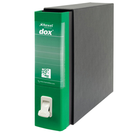 REGISTRATORE DOX 2 VERDE FORMATO PROTOCOLLO ACCO 51244