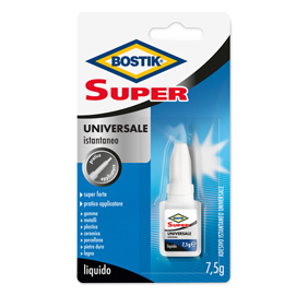 COLLA ISTANTANEA UNIVERSALE SUPER - 7,5 GR - TRASPARENTE -BOSTIK 87788