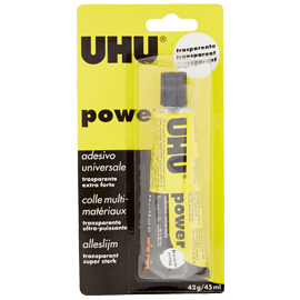 COLLA UHU  POWER - 45 ML - TRASPARENTE - UHU 80388