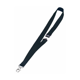 CORDONCINO P-BADGES 10PZ 20MM NERO C-MOSCHETTONE DURABLE 71690