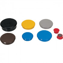 MAGNETI DISCHETTI MM.38 10PZ. DAHLE BLU