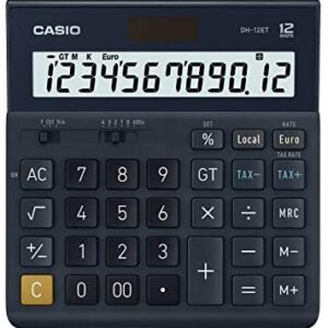 CALCOLATRICE DA TAVOLO CASIO D-20L (DH-12BK)  12CIFRE 72196