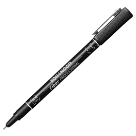 FINELINER PROFESSIONAL FIBER - 0,05MM - NERO - KOH-I-NOOR 81082