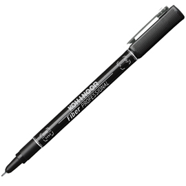 FINELINER PROFESSIONAL FIBER - 0,6MM - NERO - KOH-I-NOOR 81088