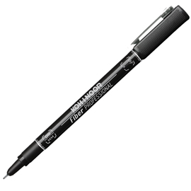 FINELINER PROFESSIONAL FIBER - 0,8MM - NERO - KOH-I-NOOR 81089