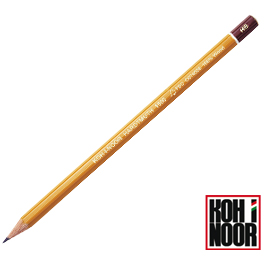 MATITA IN GRAFITE H1500 - GRADAZIONE HB - KOH I NOOR - CONF. 12 PEZZI 49796