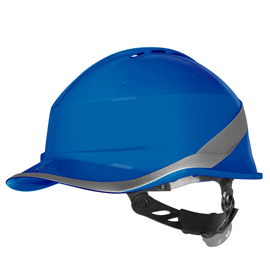 ELMETTO DA CANTIERE DIAMOND VI WIND - BLU - DELTAPLUS 97182