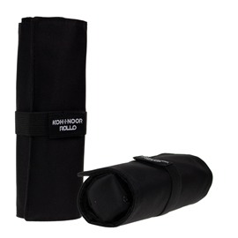 ASTUCCIO ROLLER 24 SCOMPARTI+ASTUCCIO ZIP NERO KOH-I-NOOR 99970
