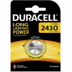 PILA ALCALINA DL2430-ECR2430-CR2430 3V LITIO DURACELL