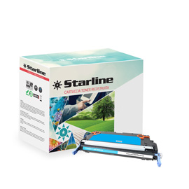 STARLINE - TONER RICOSTRUITO - PER HP - CIANO - Q7581A - 6.000 PAG STLHQ7581A