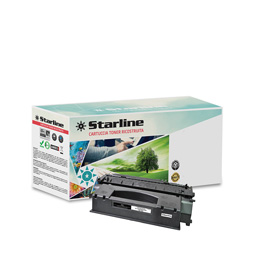 STARLINE - TONER RICOSTRUITO - PER HP - NERO - Q7553X - 7.000 PAG STLHQ7553X