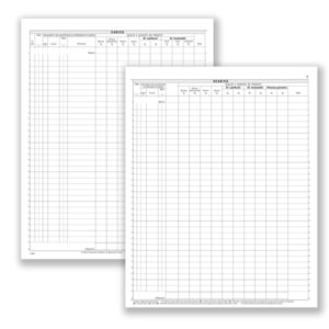 REGISTRO CARICO-SCARICO OLI MINERALI - 49 PAG - 31X24,5CM - DU1366A0000 - DATA UFFICIO 88636