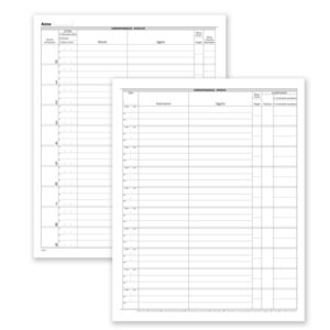 REGISTRO CORRISPONDENZA ARRIVO-PARTENZA - 50 PAGINE - 31X24,5CM - DU138000000 - DATA UFFICIO 88627
