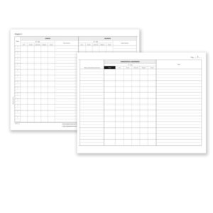 REGISTRO CARICO-SCARICO SUINI - 23 PAGINE NUMERATE - 31X24,5CM - DU138311000 - DATA UFFICIO 88671