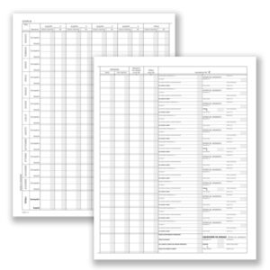 REGISTRO PROSPETTO RIEPILOGATIVO MINORI - 8 PAGINE - 31X24,5CM - DU138510000 - DATA UFFICIO 88606