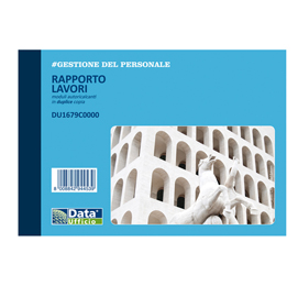 BLOCCO RAPPORTO LAVORI - 50/2 COPIE AUTORICALCANTI - DU1679C0000 - DATA UFFICIO 93656