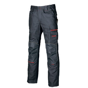 PANTALONI DA LAVORO INVERNALI FREE - TAGLIA 50 - NERO - U-POWER 89903
