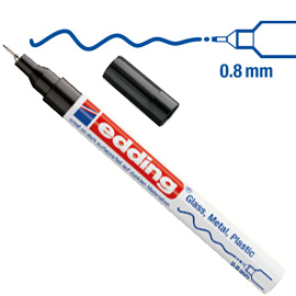 MARCATORE 780 - PUNTA 0,8MM - NERO  - EDDING 51218