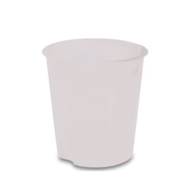 CESTINO GETTACARTE MODULA - ALTEZZA 32,5 CM - DIAMETRO 31 CM - 16,5 LT - TRASPARENTE NEUTRO - FELLOWES 77670