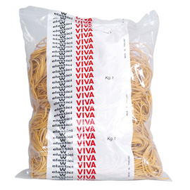ELASTICO GOMMA GIALLO D40 SACCO DA 1KG 34141