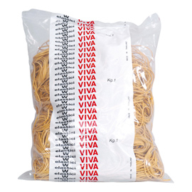 ELASTICO - GOMMA - D 70 MM - 1 KG - GIALLO - VIVA 34144