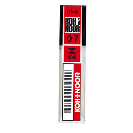 MICROMINE - MINA 0,7MM - GRADAZIONE 2H - KOH I NOOR - ASTUCCIO 12 MINE 64253