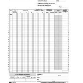 REG. IVA CORRISPETTIVI A4 25X2 EDIPRO 50235