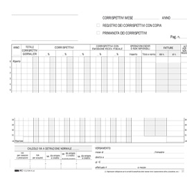 BL CORRISPETTIVI 12X2 AUT 29,7X21,5 EDIPRO 6828C24 50234