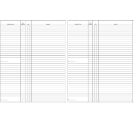 REGISTRO LIBRO SOCI SPA-SRL - 31 X 24,5 - 47PG - NUMERATE - EDIPRO 50238