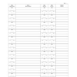 REGISTRO NOMINA-REVOCA AMMINISTRATORE - 297 X 210MM - 16 FOGLI - EDIPRO 70038
