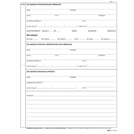 REGISTRO ANAGRAFICA CONDOMINIALE - 297 X 210MM - 48 FOGLI - EDIPRO 70039
