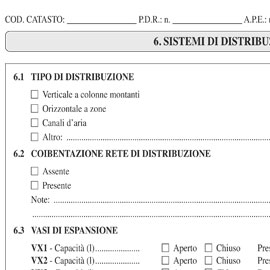 LIBRETTO IMPIANTO CLIMATIZZAZIONE VENETO - 297 X 210MM - 48 FOGLI - EDIPRO 73390