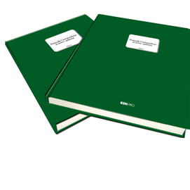 REGISTRO CORRISPONDENZA ARRIVO-PARTENZA - 31 X 24,5CM - 300 FOGLI - EDIPRO 54956