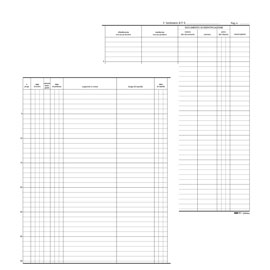 REGISTRO PERSONE ALLOGGIATE - 31 X 24,5CM - 46PG - EDIPRO 52016