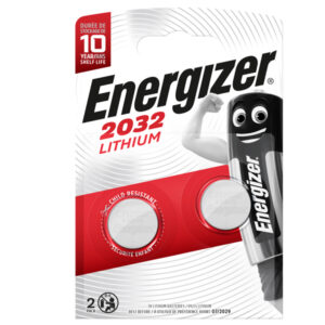 PILE CR2032 LITHIUM - 3V - ENERGIZER SPECIALISTICHE - CONF. 2 PEZZI 89498