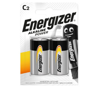 PILE MEZZA TORCIA C - ENERGIZER ALKALINE POWER - CONF. 2 PEZZI 89489