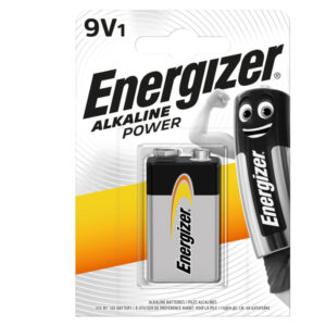PILA TRANSITOR - 9V - ENERGIZER ALKALINE POWER - CONF. 1 PEZZO 89492
