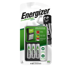 CARICABATTERIA POWER PLUS MAXI 4AA - ENERGIZER 94399