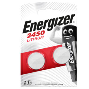 PILE CR2450 LITHIUM - 3V - ENERGIZER SPECIALISTICHE - CONF. 2 PEZZI 89500