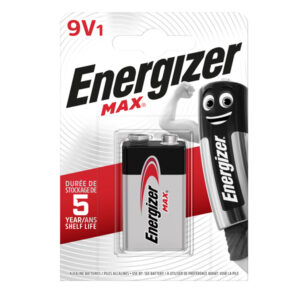 PILA TRANSISTOR 9V - 9V - ENERGIZER MAX - CONF. 1 PEZZO 89486