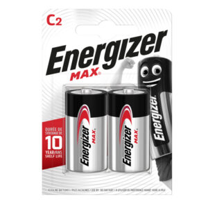 PILE C MEZZA TORCIA - 1,5V - ENERGIZER MAX - CONF. 2 PEZZI 89484